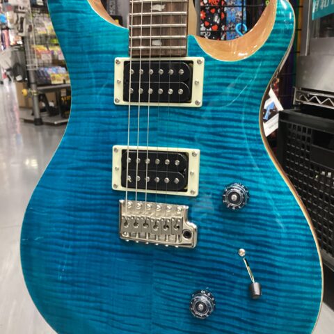 SE Custom 24 -BN- Blue Matteo/Natural Back